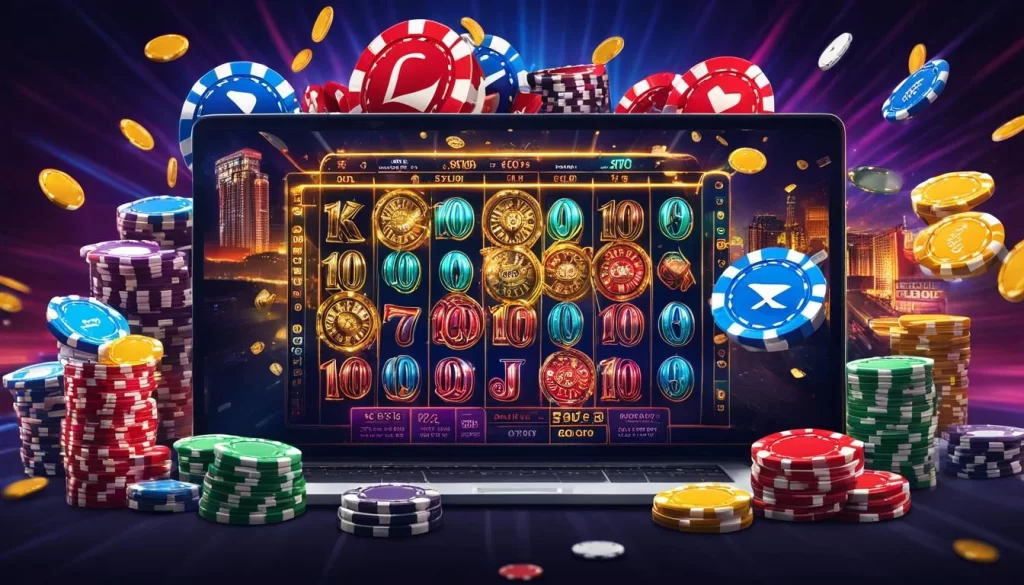 Hình ảnh minh họa sự đa dạng của các loại trò chơi slot tại qh888 nhà cái